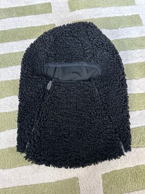 Zara Black Sherpa-Lined Hood